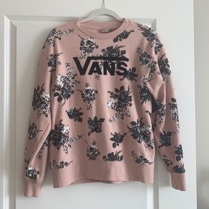 Vans Crewneck Floral Sweatshirt | Sz S